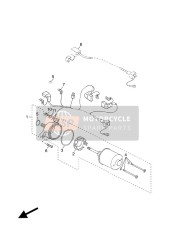 4DMH18010000, Set Spazzole Mot.Avv.  Booster, Yamaha, 2